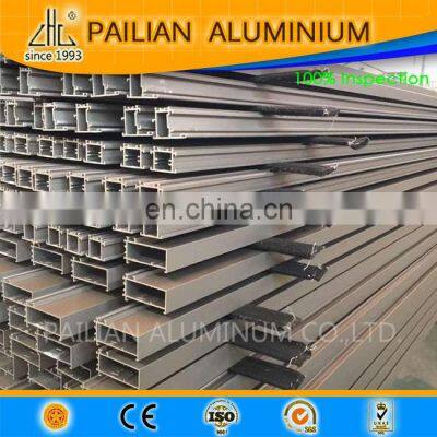 Custom 6061 6063 Aluminium Curtain Wall Profile , Extruded Aluminum Profiles , Architectural Aluminium Profile photo-4
