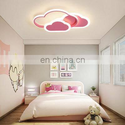 Modern Nordic Design Acrylic LED Ceiling Lights Pink Heart Indoor Lighting Ceiling Lamps photo-5