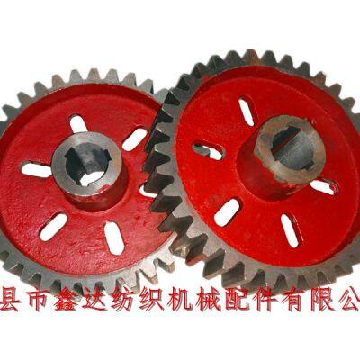 GA615 Shuttle Loom Parts 3210 Loom Milling Teeth Crank Shaft Gear