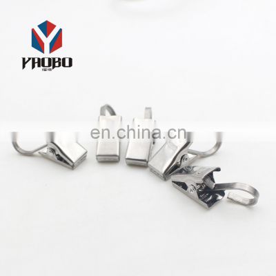 Stainless Steel Hanging Hook Buckle Curtain Clip Silver Household Curtain Clips With Hooks