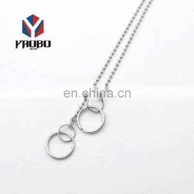 Fashion High Quality Metal Necklace Ball Chain With Lobster Clasp photo-3