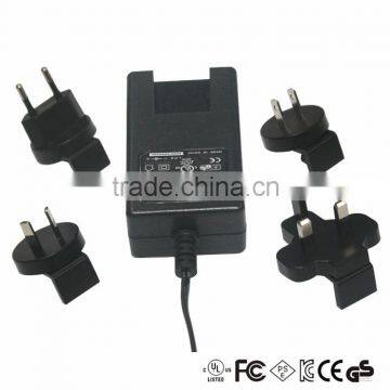 UL/CUL/CE/FCC approval 12v 1a dc universal travel adapter inverter power supply