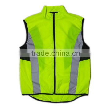 High visibility reflex running vest