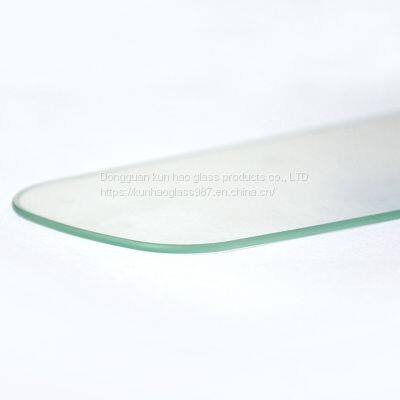 Small Size Glass Panel Processing 1mm 2mm Irregular Tempered Glass Equipment Cover Plate photo-5