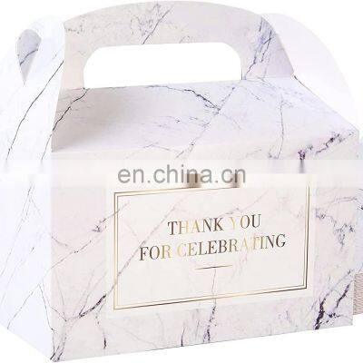 Marble-themed Gift Box Valentine's Day Party Decorative Candy Wedding Anniversary Children's Birthday Pie Box photo-2