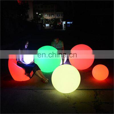 Christmas large outdoor led sphere waterproof ball garden patio landscape decorative modelling led solar powered ball lighting