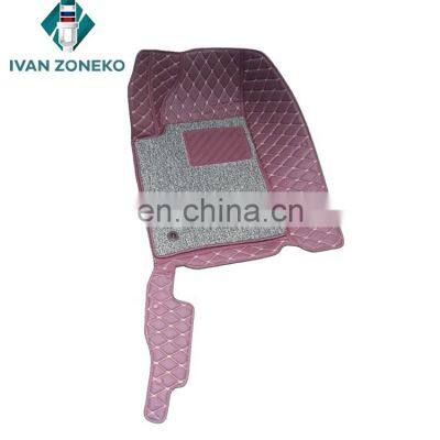 Auto Accessories Vehicle Interior Leather Floor Car Mats 5 Seat Set for Ssangyong Kyron 2007-2015 photo-4