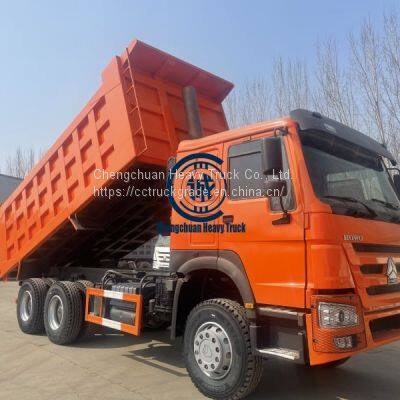 Chian Supplier Used Sinotruk Howo 6x4 10 Tyre 371HP 375hp Dump Truck Heavy Tipper Truck Cheap Price for Sale photo-2