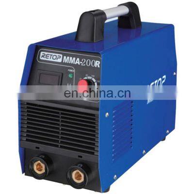 MMA160R single pahse dc mosfet lattice girder inverter welder brand hf welding machine equipment