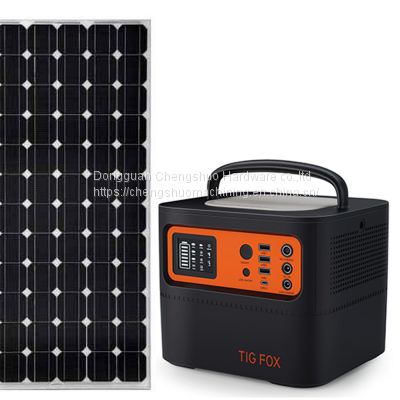 renewable solar energy storage batteries factory T500 solar portable power station