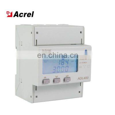 digital display multi-function din rail power meter ADL400 for EMS