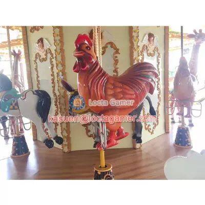 Zhongshan Tai Le Play Children Indoor and Outdoor Custom Carousel Carousel Luxury Carousel Jungle Large-scale Carousel Theme Park Factory photo-3