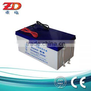 Deep Cycle Solar Street Light Battery 12V250AH Solar Battery