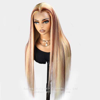 150% Density Straight Heir Lace Front Wig Human Hair Wigs 13X4 Lace Front Wig photo-3