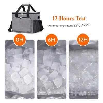 Insulated Lunch Bag for Work Office School Picnic,Lunch Cooler Bag Leakproof Lunch Box With Adjustable Shoulder Strap photo-3