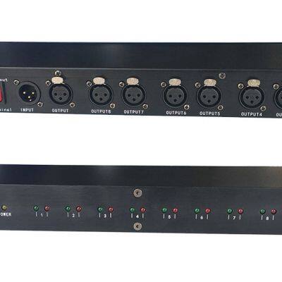 DMX 512 Lighting Splitter 8 Channels