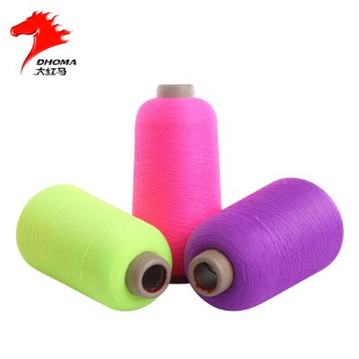 Nylon 66 Yarn 40D/34F/2 hank dyed yarn nylon semi dull nylon high stretch yarn for elastic webbing