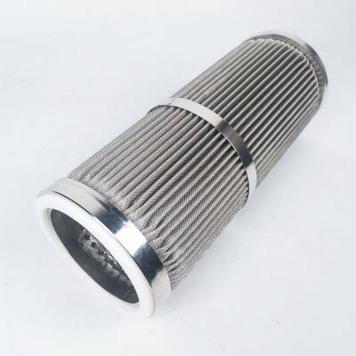 226 Connection Stainless Steel Mesh Folded Welded Filter Element RT-043 photo-3