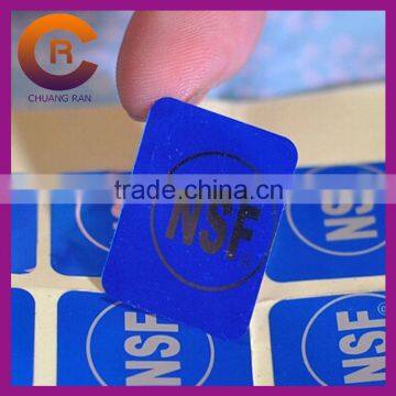Wholesales custom made cheap logo print sticker