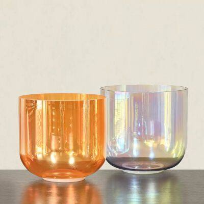 Powerful Quantum Therapy Sound Healing Alchemy Clear Quartz Crystal Singing Bowl For Meditation Yoga