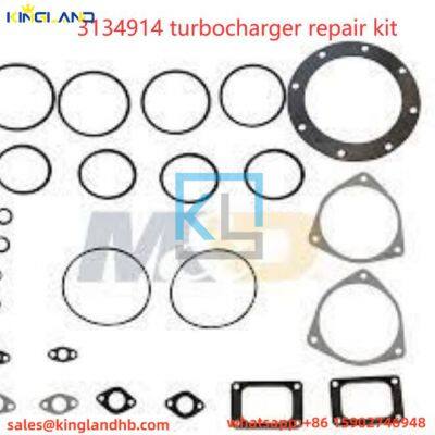 Kit de juntas de turbocargador de motor 3500 3134914 313-4914 para CAT