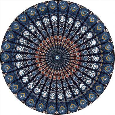 PRINT POLYESTER ROUND BEACH TOWELS EXPORTER
