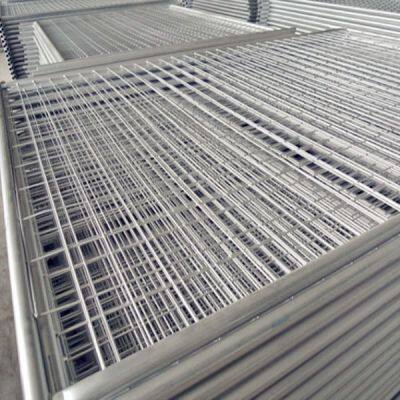 Outdoor Building Removable Temp Fence Panels Trellis Building Construction Site Temporary Fence