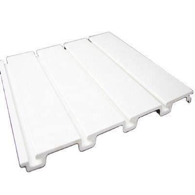 Hot Seal Plastic Slat Panel /PVC Slatwall Pvc