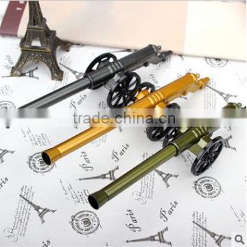 Professional wholesale creative ballpoint pen to push the frame cannon