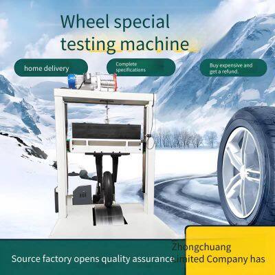 Wheel Fatigue Testing Machine for Torsion and Radial Load Fatigue Durability Tests of Light Alloy Electric Vehicle Hubs