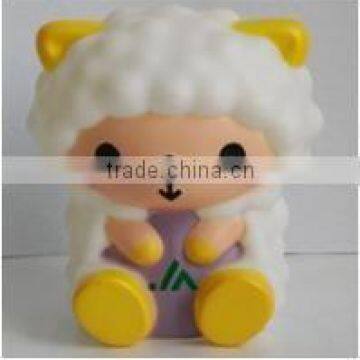 sheep coin bank/pvc toys/ vinyl toy