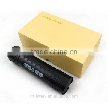 CE ROHS FCC torch bluetooth speaker power bank 5200mah