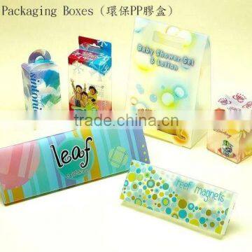 Mousse Plastic PET Packing Box Plastic Folding Box