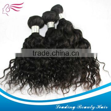 High quality and not dry natural black Hair weft in straight