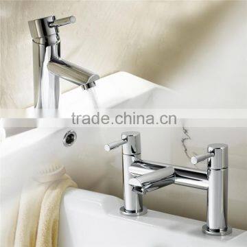 BATHROOM CHROME BASIN SINK MIXER BATH FILLER TAPS