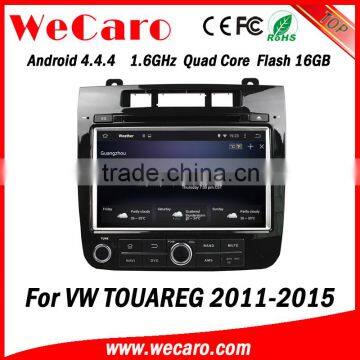 Wecaro WC-VT8009 Android 4.4.4 car dvd player quad core car radio for volkswagen touareg stereo tv tuner 2011-2015