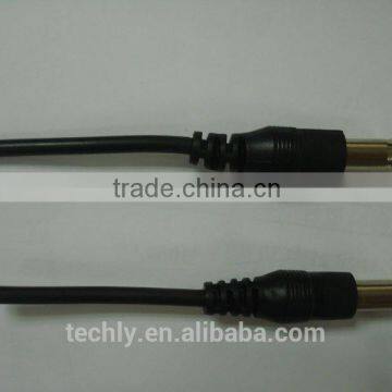 5.5x2.1 DC Spring Black Cable With 2464 2C Extension Cable photo-2
