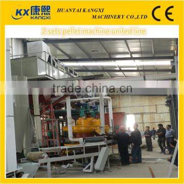 wood pellet making machine or pellet machine used to produce fuel pellets with CE