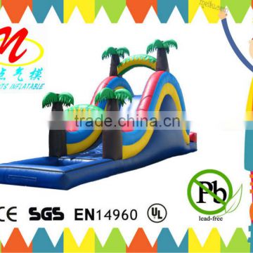 Children's outdoor inflatable water slide inflatable swimming pool