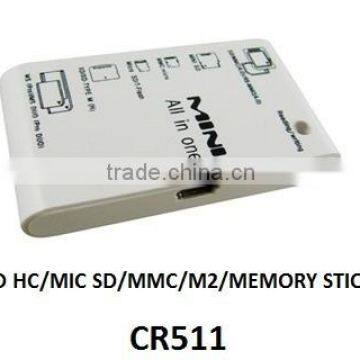 MMC, SD HC, Micro SD,M2, SD, Momery Sticker CARD READERS