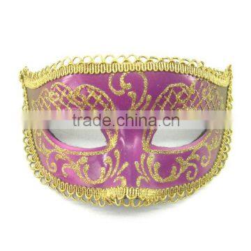 Custume Carnival Accessories HT-HF032 Plastic Half Face Party Eye Mask and Charistma Party Eye Mask photo-4