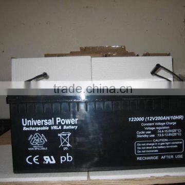 12v200ah AGM lead acid battery solar battery