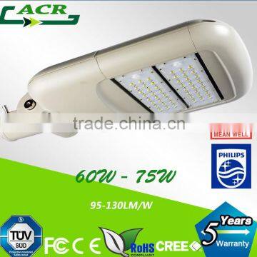 good heat disppation 75w led street light for mexico