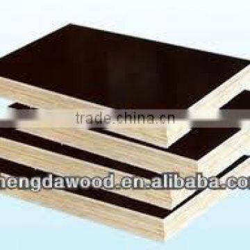 Black film combi core 1220x2440 18mm film faced plywood film faced shuttering plywood