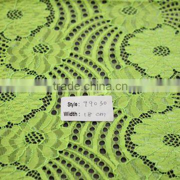 Nylon Mesh Fabric Locked Lace Fabric for wedding dress