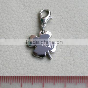 Great tenderness between lovers key chain Mental four leaf clover key chain Hot sale four leaf clover key chian