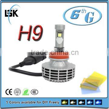 Best selling G6 car light led h9 with excellent heat dissipation led headlight