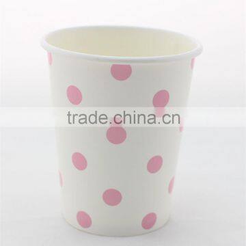 2015 Special Products Hot&Cold Drinking Polka Dot Tissue Paper Cup photo-4