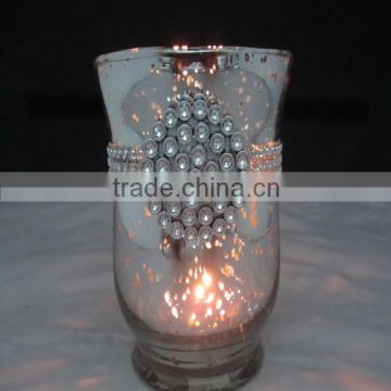 2016 mini glass hurricane lamp