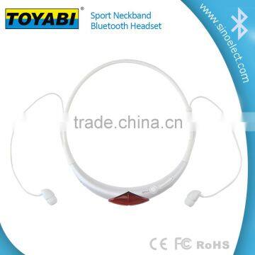 Neckband Sweatproof Bluetooth Sports Headsets Waterproof Stereo Wireless Neckband Headset Wireless Stereo Headphones